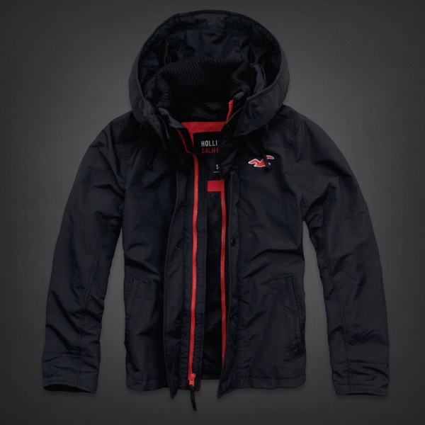 Hollister Hombres Todo Clima Chaquetas HCO4713